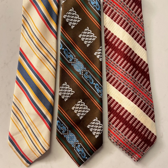 Vintage Ties | Three Retro Ties 70s Ties Sears, Marshall Field, Montgomery Ward - Picture 2 of 16